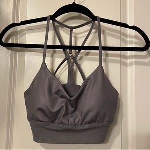 Alo Lavish bra in Purple Dusk